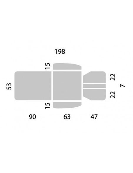 Lettino elettrico per osteopata Tuttocomodo ME6-OSTEO PLUS