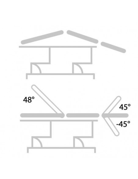 Lettino elettrico per osteopata Tuttocomodo ME6-OSTEO PLUS